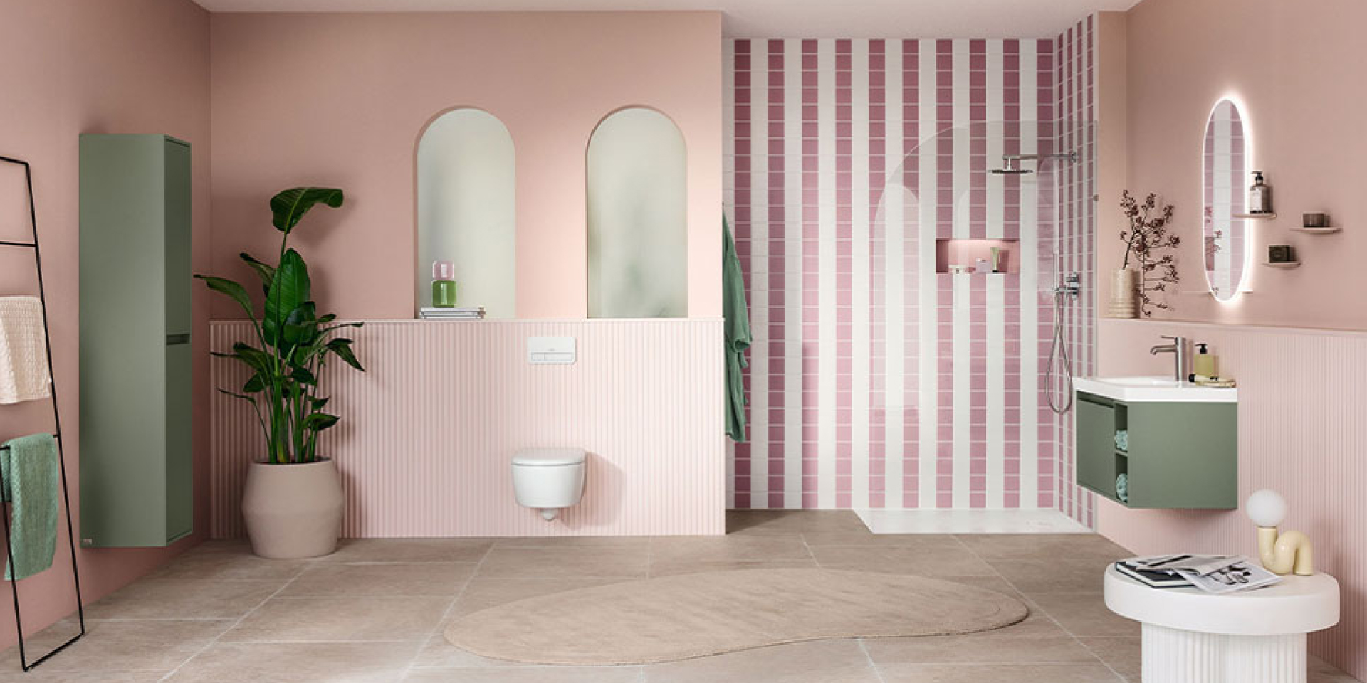 森口信一　我谷盆 商品專區| Villeroy & Boch｜SKYLA 掛壁式面盆含溢水口(600 x 460 mm