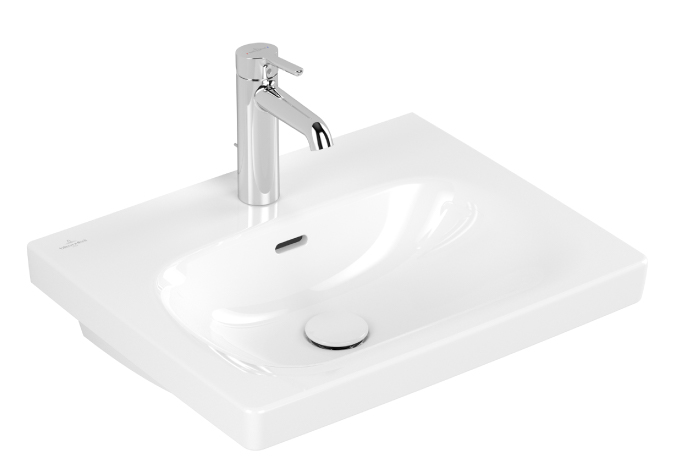 森口信一　我谷盆 商品專區| Villeroy & Boch｜SKYLA 掛壁式面盆含溢水口(550 x 445 mm